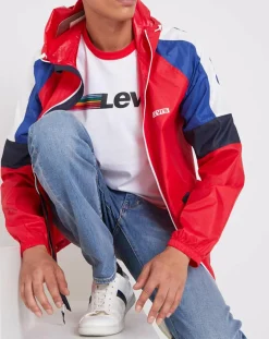 Homme Levi's® Vestes, Blousons^Veste coupe vent Colorblock Windrunner rouge