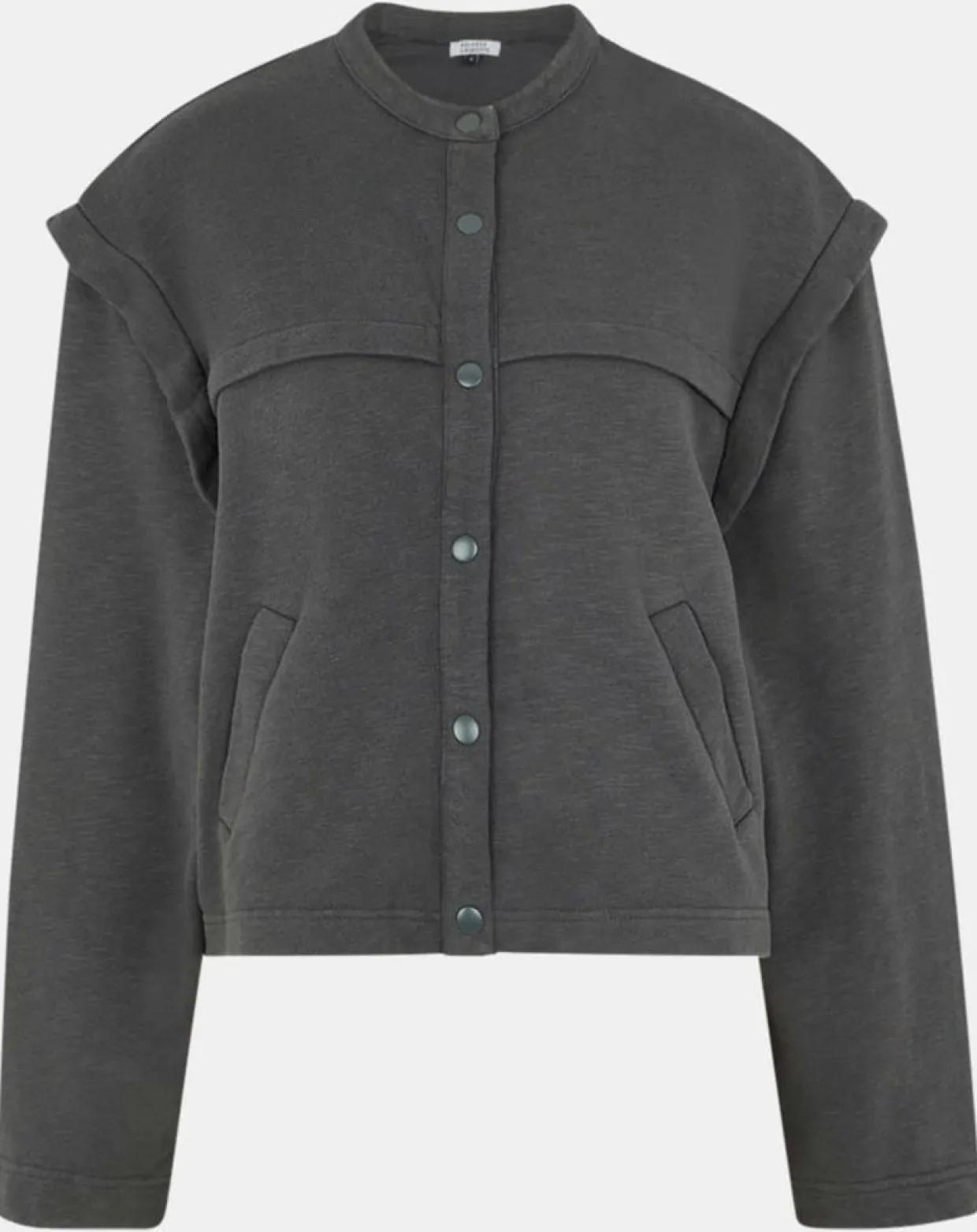Femme Galeries Lafayette Vestes, Blousons^Veste courte en Coton Léonor gris foncé