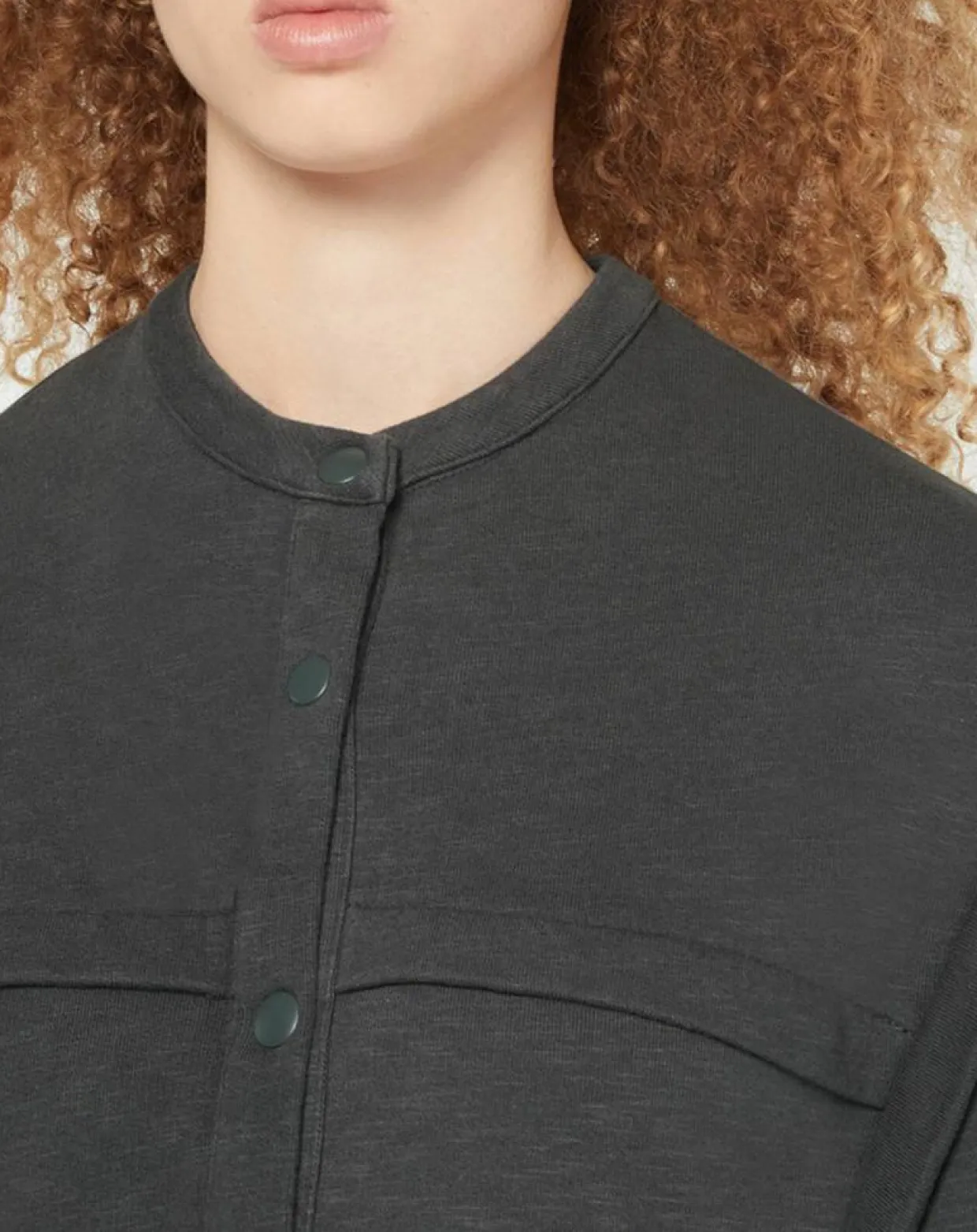 Femme Galeries Lafayette Vestes, Blousons^Veste courte en Coton Léonor gris foncé
