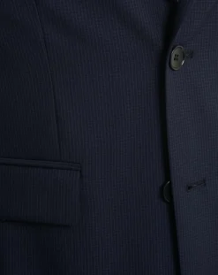 Veste de costume en Laine mélangée Veruto bleu foncé-Comptoir GL New