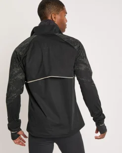 Veste de running réfléchissante Zeroweight Pro Warm noire-Odlo Sale