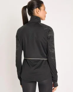 Femme Odlo Vestes, Blousons^Veste de running réfléchissante Zeroweight Pro Warm noire