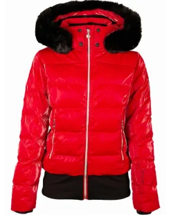 Femme Duvillard Vestes, Blousons^Veste de Ski Candice Ff rouge