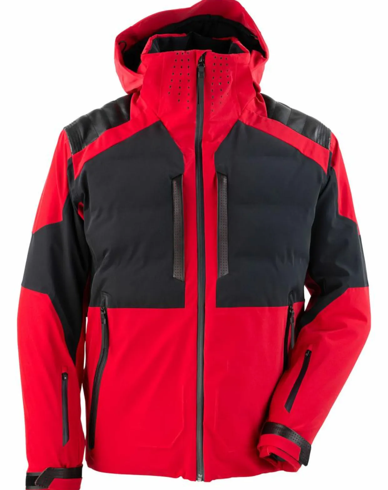 Veste de ski Apex rouge/noir-Lacroix Best