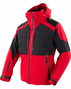 Veste de ski Apex rouge/noir-Lacroix Best