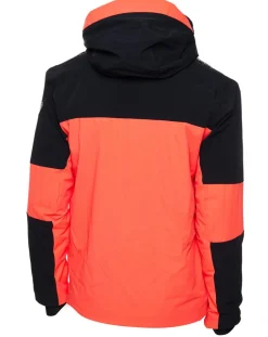 Veste de Ski Belledonne rouge magma/marine-Degré 7 Clearance
