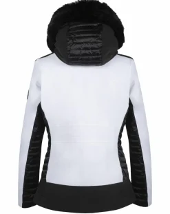 Veste de ski Camille Ff blanc/noir-Duvillard Outlet