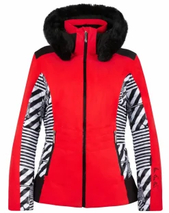Veste de ski Camille Pr Ff rouge-Duvillard Discount