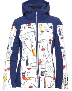 Femme Duvillard Manteaux^Veste de ski Ecandies bleue