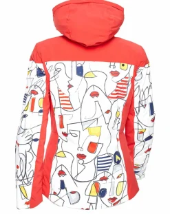 Veste de ski Ecandies rouge-Duvillard Sale