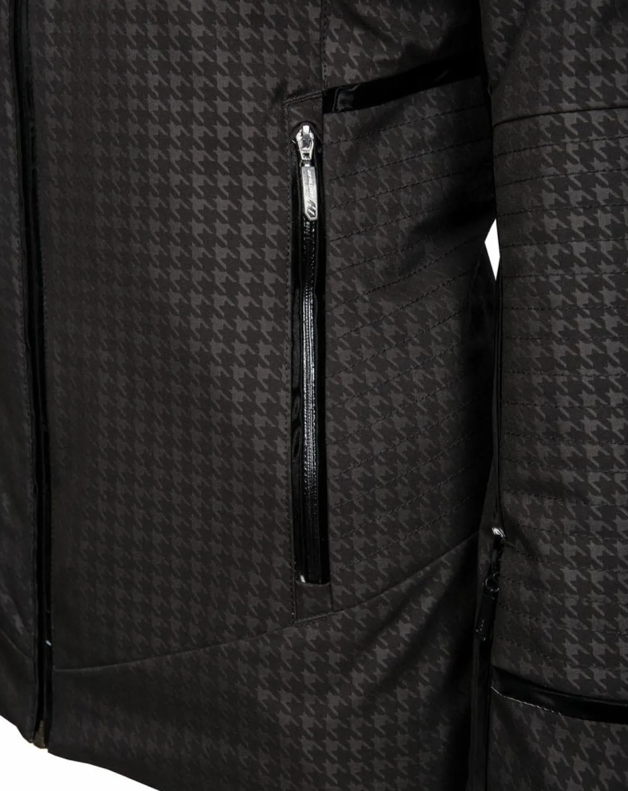 Veste de ski Elise fausse fourrure noire-Duvillard Best