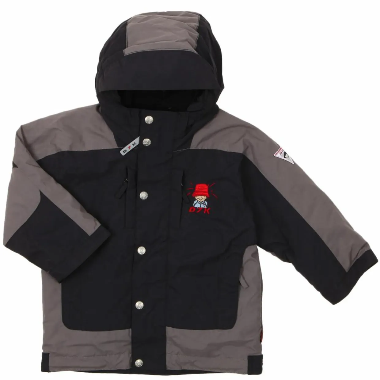 Enfant Degré 7 Garçon^Veste de Ski 3en1 Escalator noir/anthracite