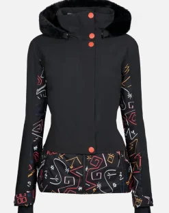 Veste de ski Envers Pr noire-Degré 7 Hot