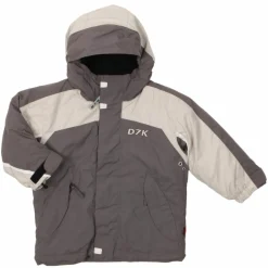 Enfant Degré 7 Garçon^Veste de Ski Etna gris/beige
