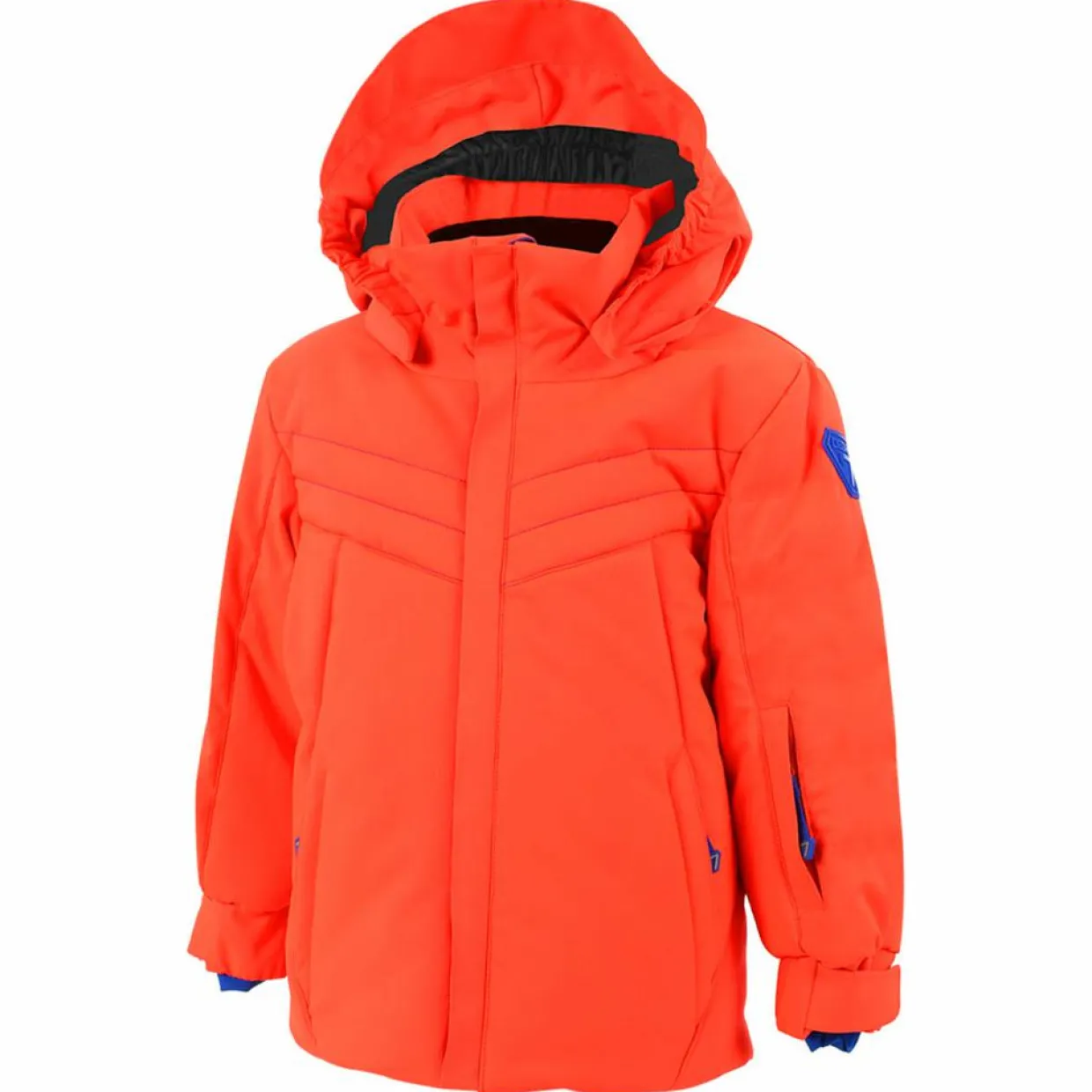 Enfant Degré 7 Garçon^Veste de Ski Fizzy orange