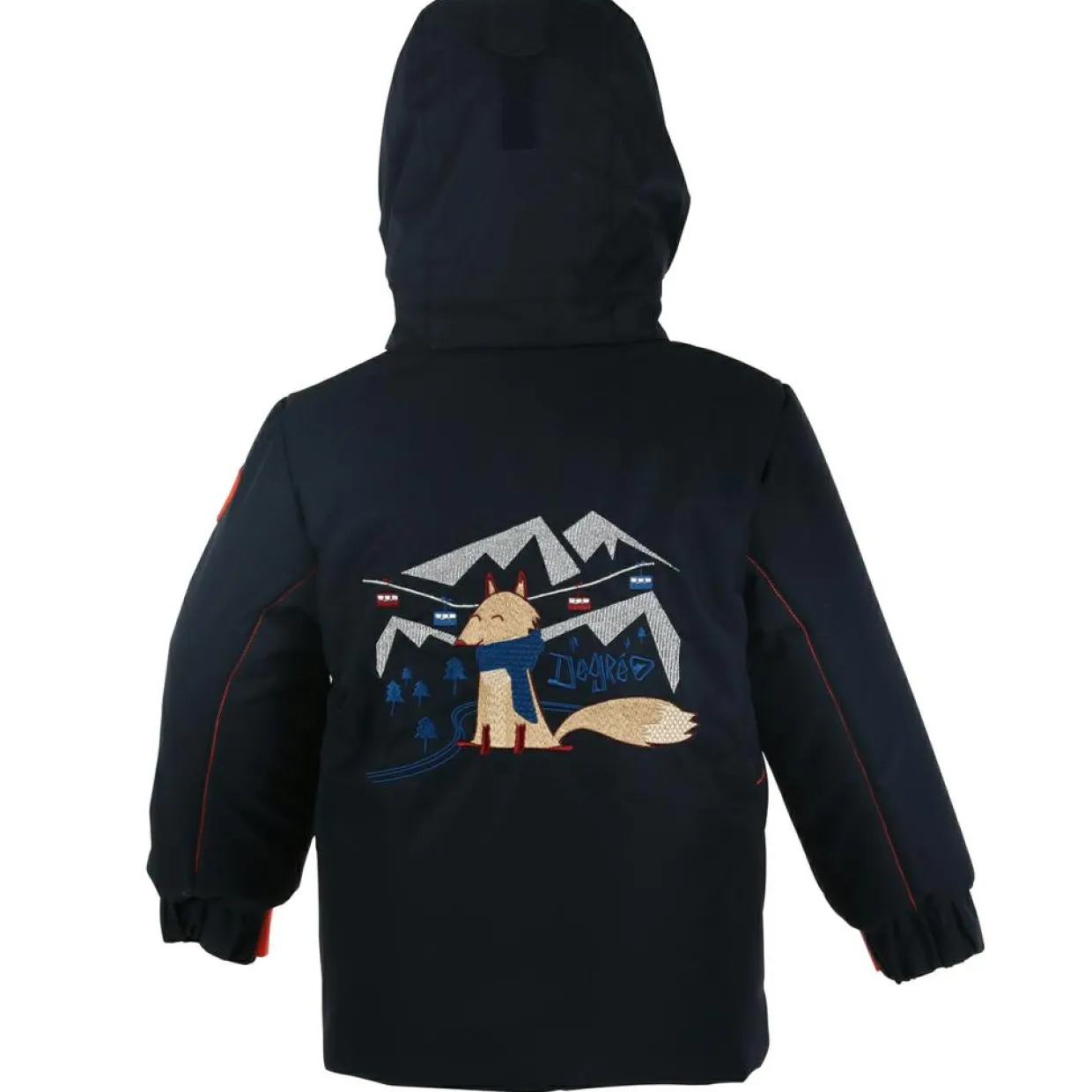 Veste de ski Fox bleu foncé-Degré 7 Outlet