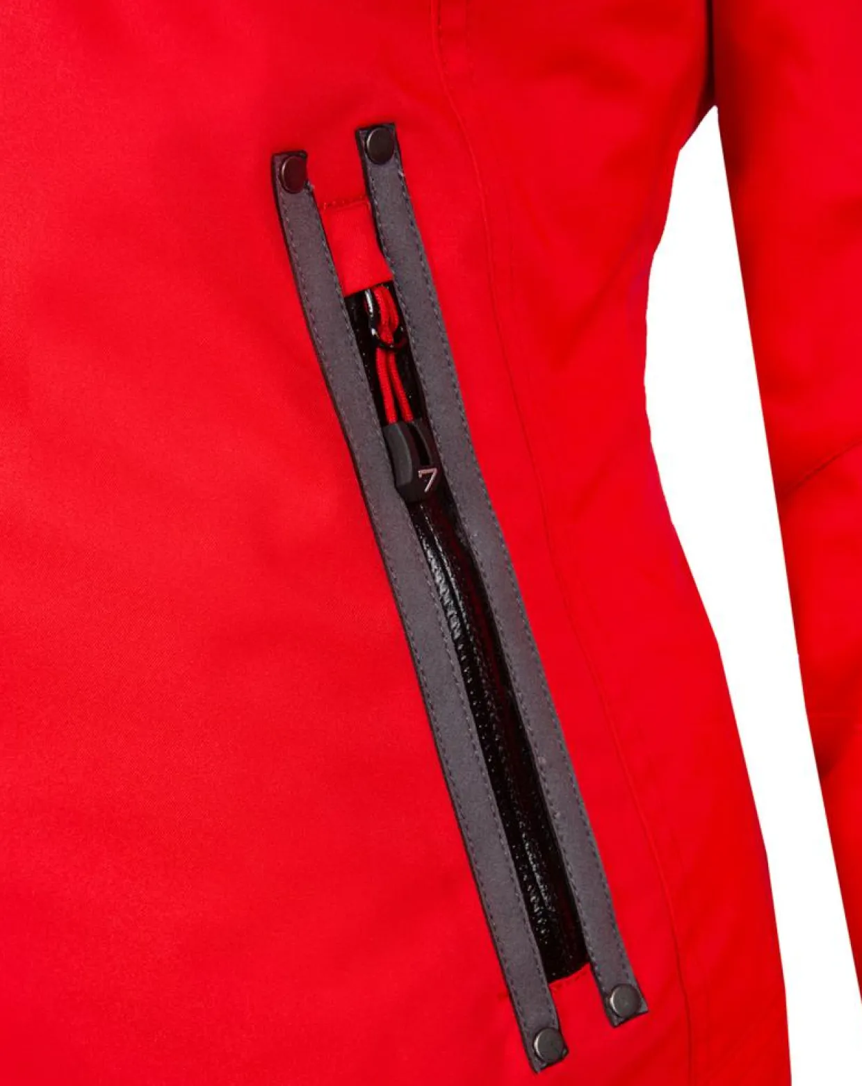 Femme Degré 7 Manteaux^Veste de ski Geod fausse fourrure rouge
