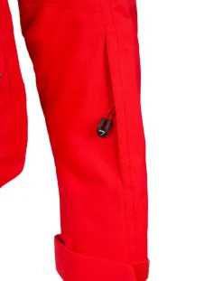 Femme Degré 7 Manteaux^Veste de ski Geod fausse fourrure rouge