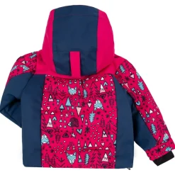 Veste de ski Looney rose/bleu-Degré 7 Online