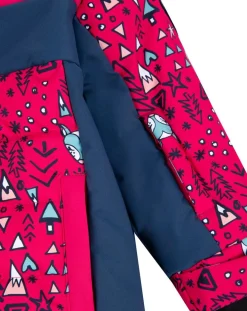 Veste de ski Looney rose/bleu-Degré 7 Online