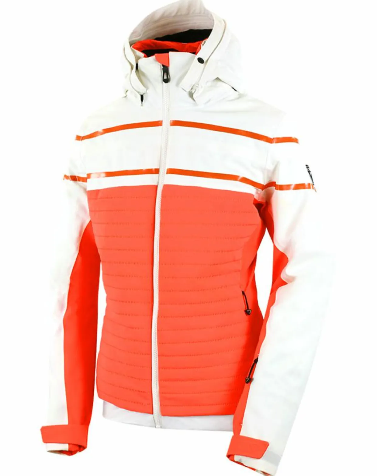 Femme Degré 7 Manteaux^Veste de Ski Loriaz blanc/orange