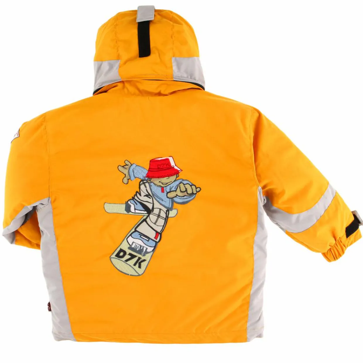 Enfant Degré 7 Garçon^Veste de Ski Luge jaune/gris