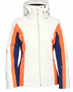 Femme Duvillard Manteaux^Veste de ski Sella écru/orange