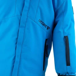 Enfant Degré 7 Garçon^Veste de ski Slide bleu électrique