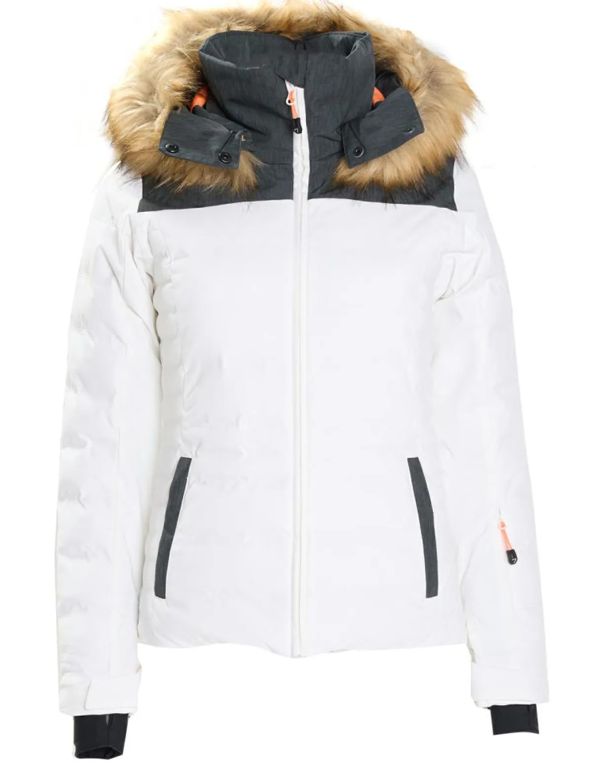 Veste de ski Traqui blanche-Degré 7 Online