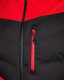 Veste de ski Ubay rouge-Degré 7 Discount