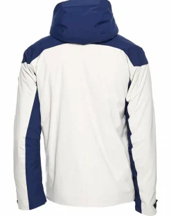 Homme Duvillard Manteaux^Veste de ski Villard écru/bleu marine