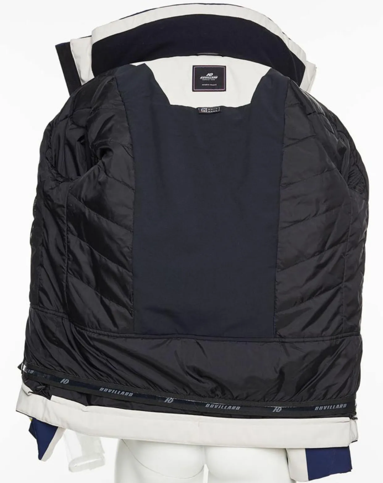 Homme Duvillard Manteaux^Veste de ski Villard écru/bleu marine