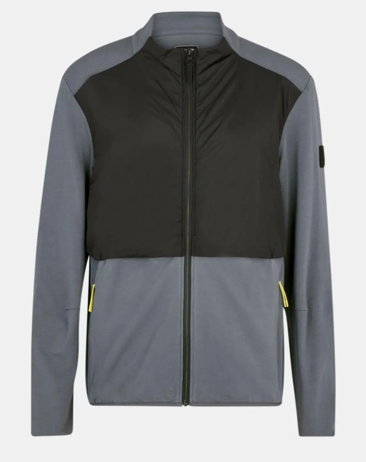 Homme Hackett London Vestes, Blousons^Veste de survêtement zippée Amr Pro Down gris/noir