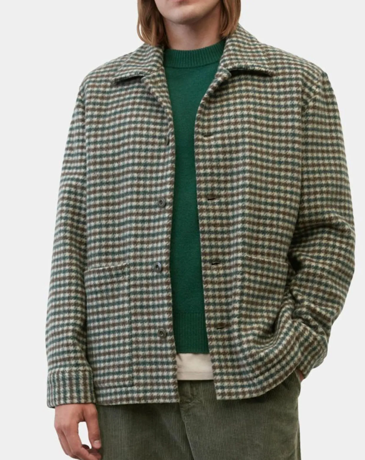 Veste de travail en Laine mélangée Manteco multicolore-Marc O'Polo Hot