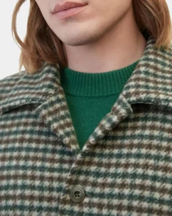 Veste de travail en Laine mélangée Manteco multicolore-Marc O'Polo Hot