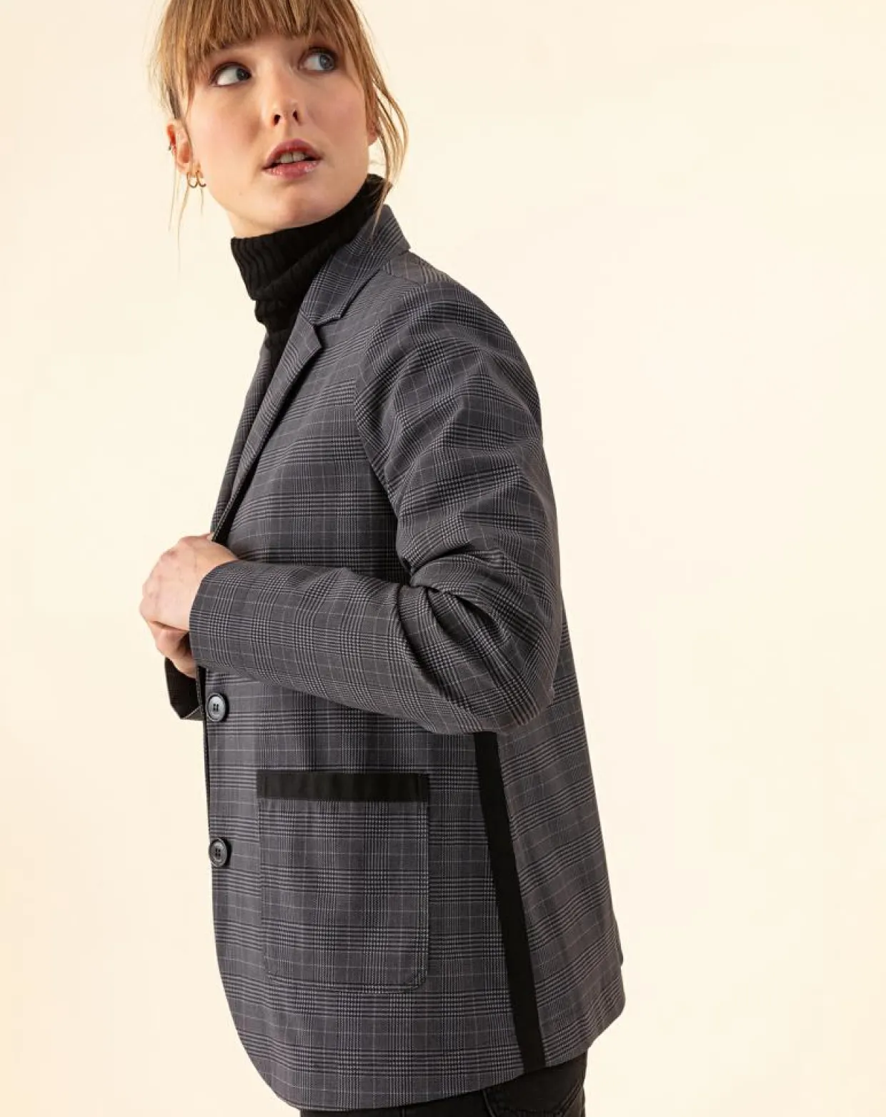 Femme Indies Vestes, Blousons^Veste Diego prince de galles