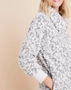 Veste d'intérieur Fauve gris/écru-Le Chat Discount