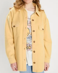 Veste douce Shaket jaune-Billabong Outlet