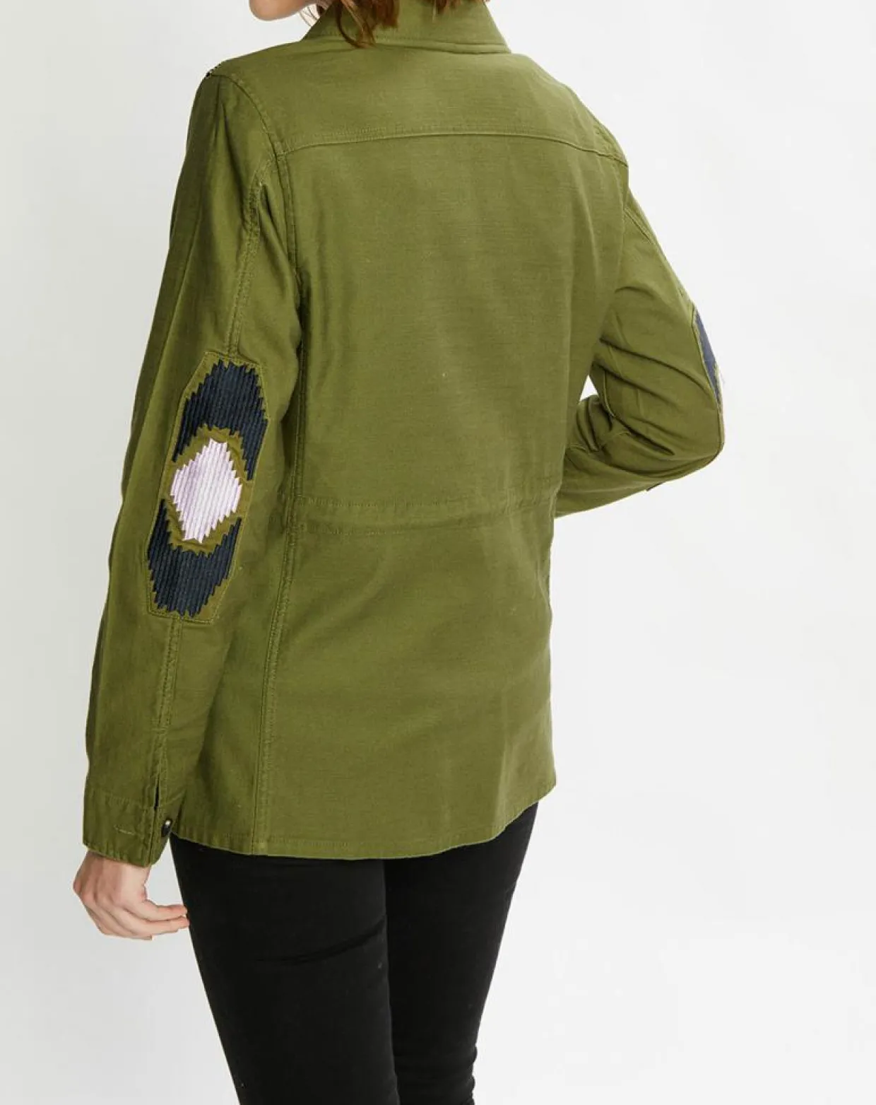 Veste droite Militaire kaki-Scotch & Soda Outlet