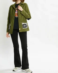 Veste droite Militaire kaki-Scotch & Soda Outlet