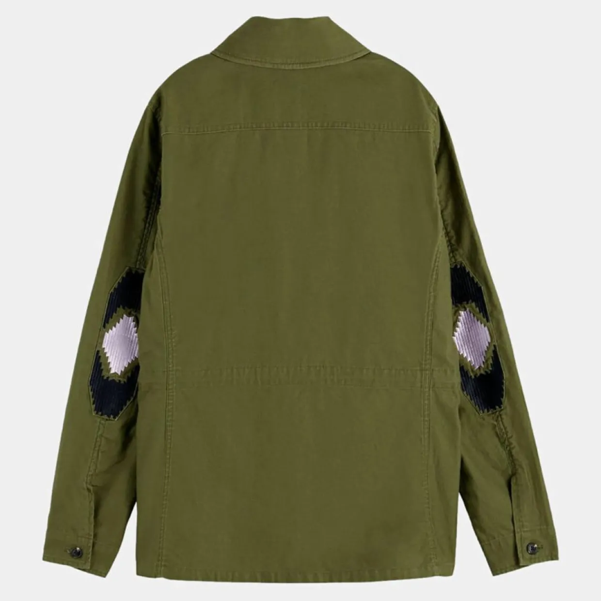 Veste droite Militaire kaki-Scotch & Soda Outlet