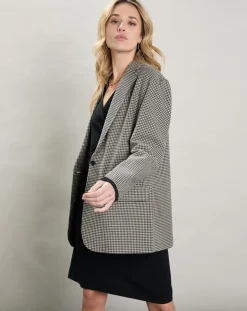 Femme Hartford Vestes, Blousons^Veste en Coton & Lin Victory beige/noir