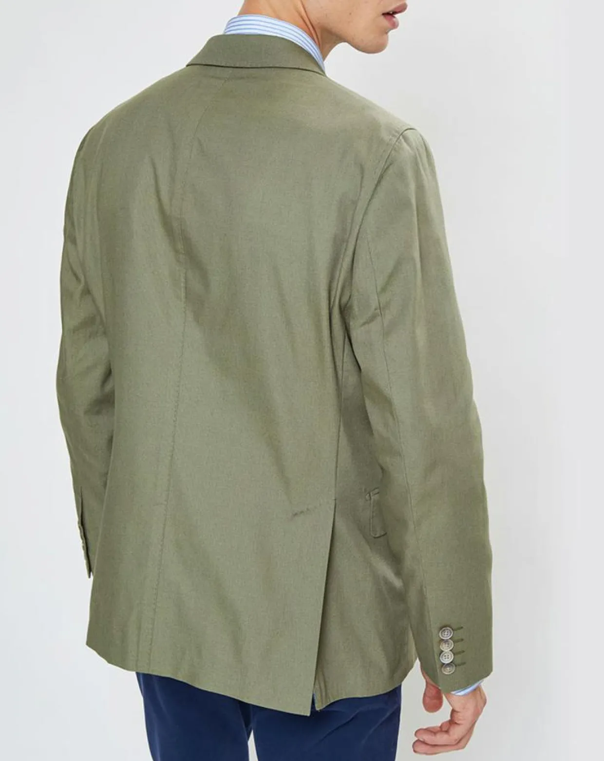 Veste en Coton Canvas kaki-Hackett London New