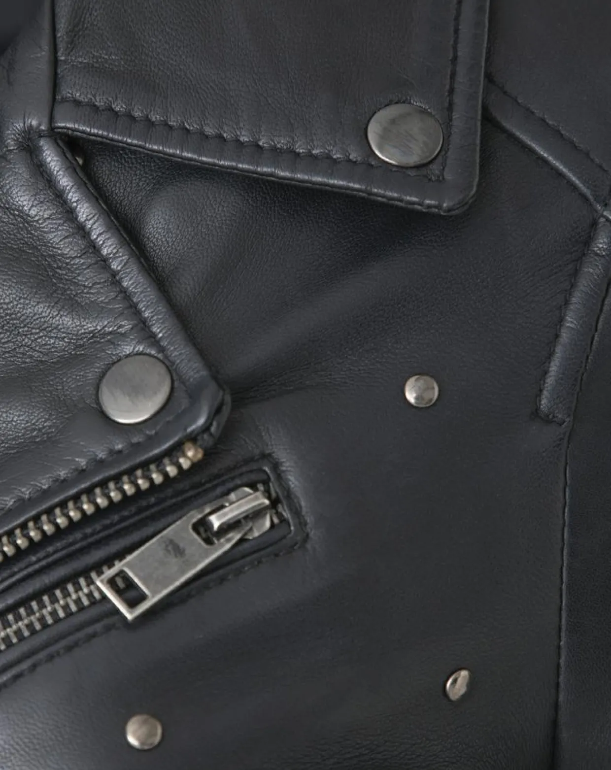 Femme Blue Wellford Vestes, Blousons^Veste en Cuir Chana noire