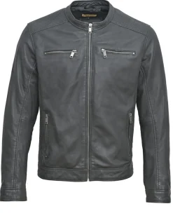 Homme Chyston Vestes, Blousons^Veste en Cuir Chance vintage black