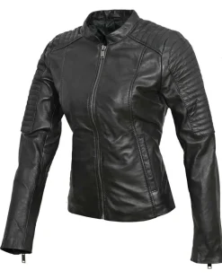 Femme Chyston Vestes, Blousons^Veste en Cuir Cheyenne noire