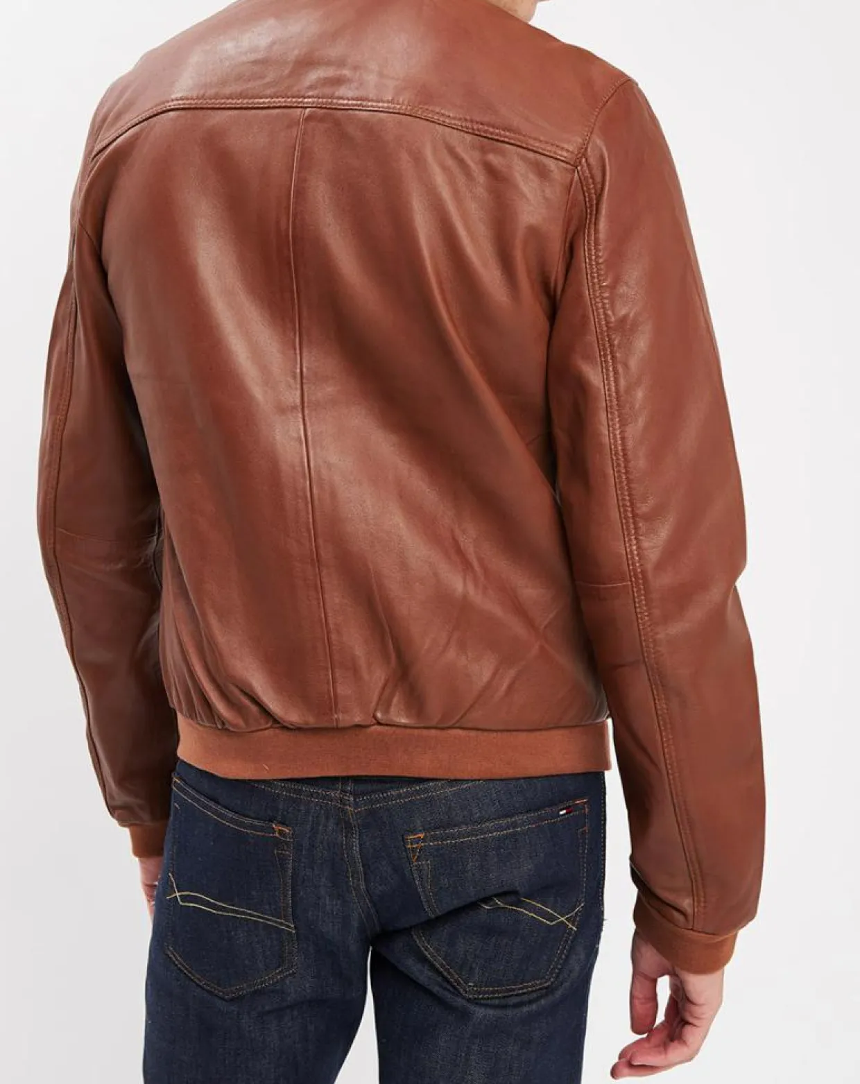 Femme Blue Wellford Vestes, Blousons^Veste en Cuir Douro cognac