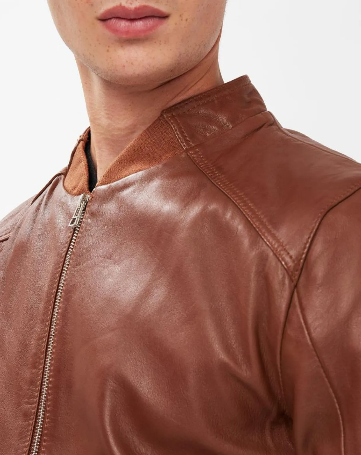 Femme Blue Wellford Vestes, Blousons^Veste en Cuir Douro cognac