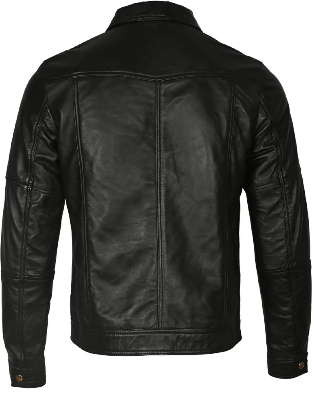 Homme Blue Wellford Vestes, Blousons^Veste en Cuir Micky noire