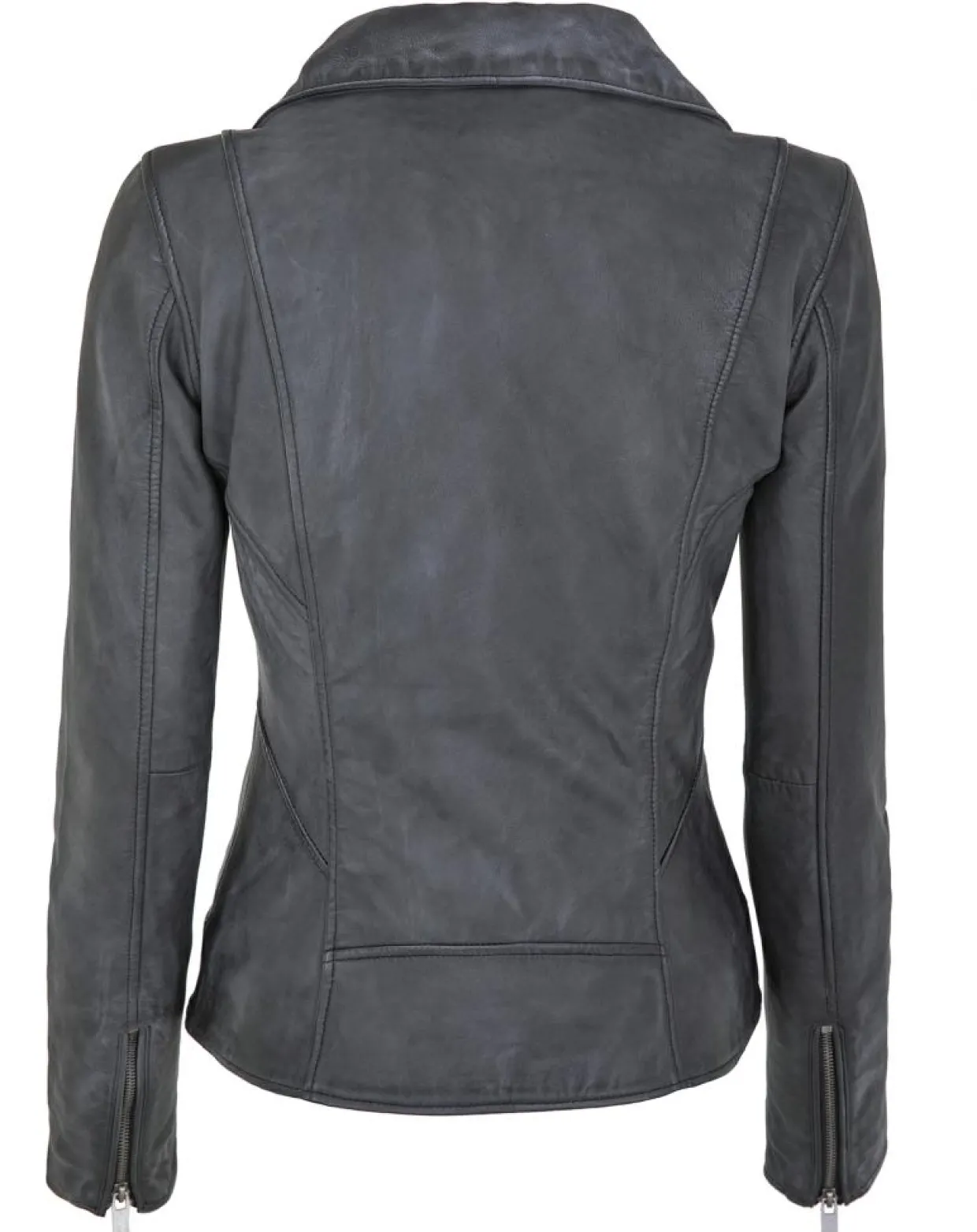 Veste en Cuir Polly vintage noir vintage-Chyston